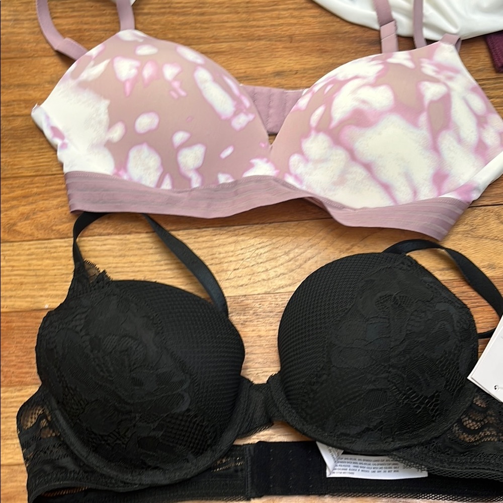 Auden Black Molded Cup Bra Intimates